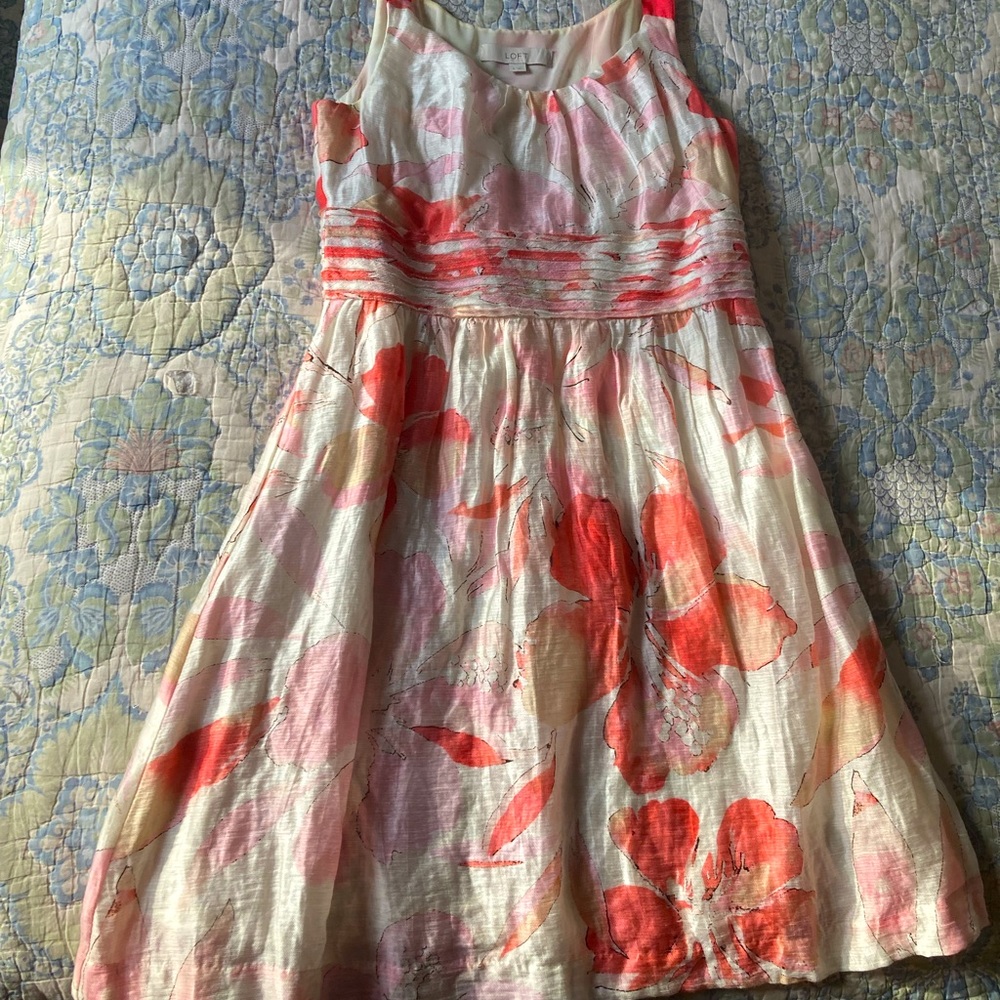Floral LOFT dress